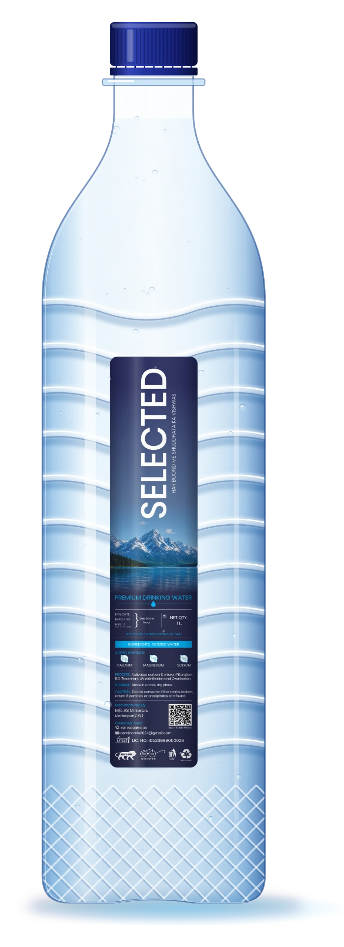 SELECTED 1 L bottle
