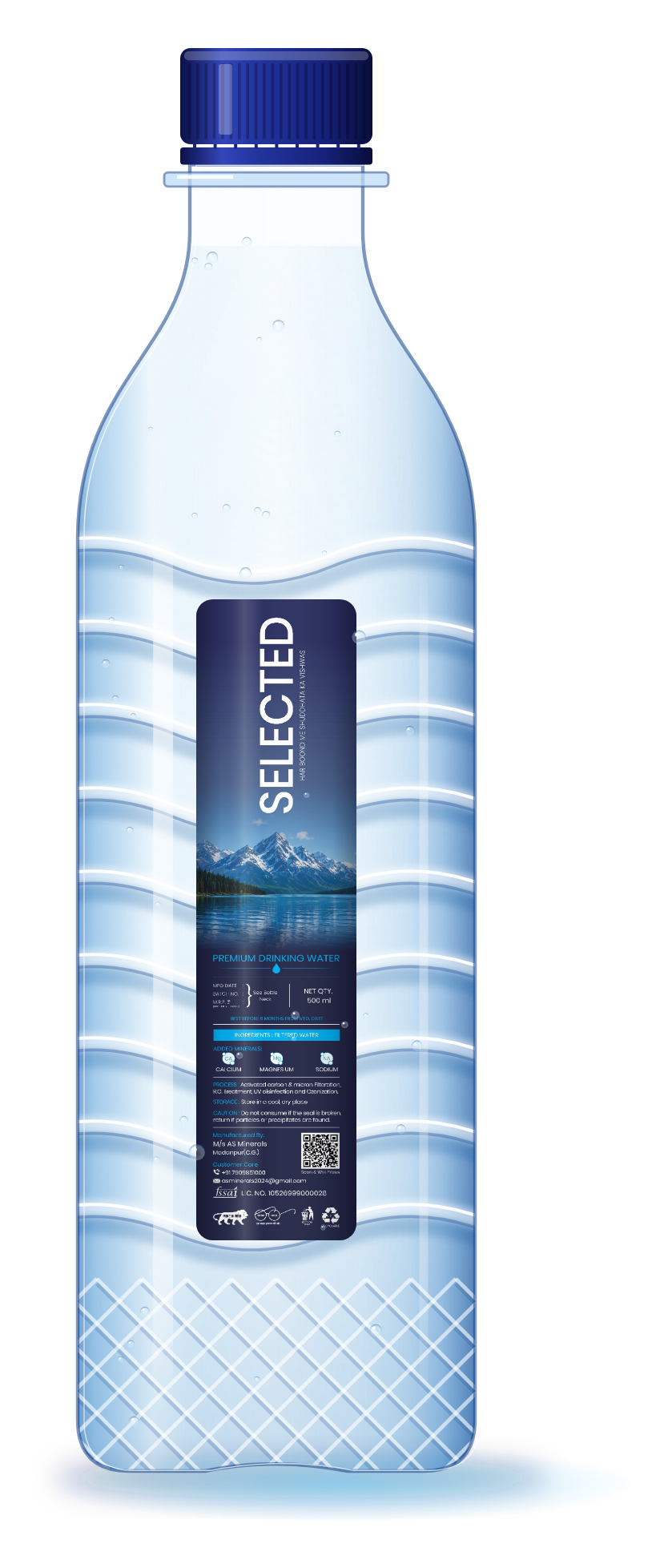 SELECTED 500 ml bottle
